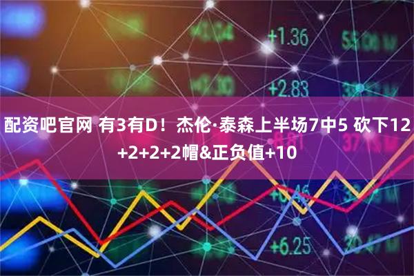 配资吧官网 有3有D！杰伦·泰森上半场7中5 砍下12+2+2+2帽&正负值+10